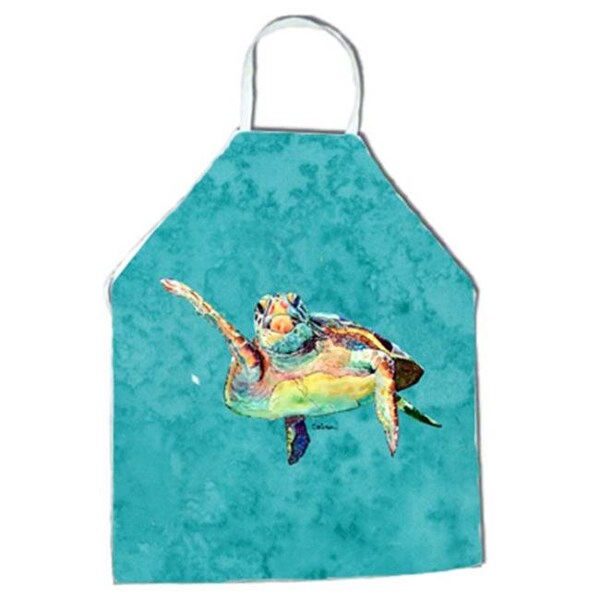 Carolines Treasures Carolines Treasures 8672APRON 27 x 31 in. Turtle Hi Five Apron 8672APRON - main